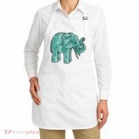 Elephant Mandala Cute Gift Apron thumb 2