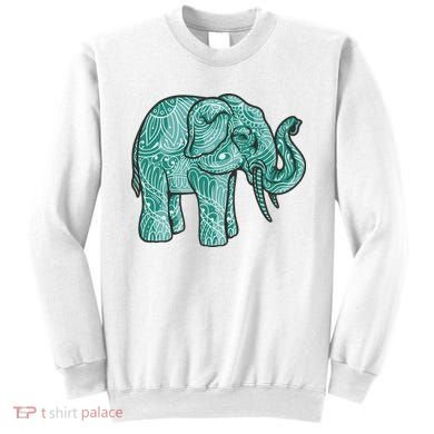 Elephant Mandala Cute Gift Sweatshirt
