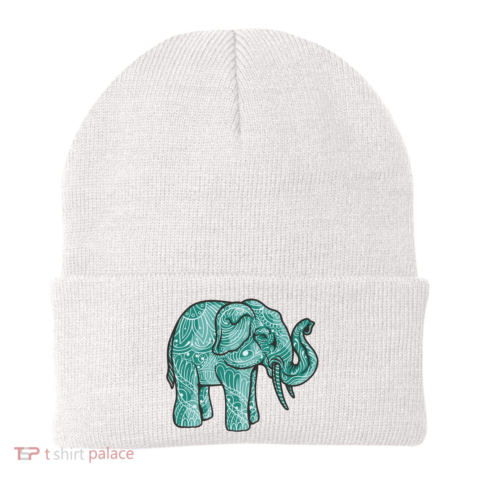 Elephant Mandala Cute Gift Beanie