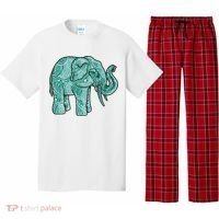 Elephant Mandala Cute Gift Pajama Set thumb 0