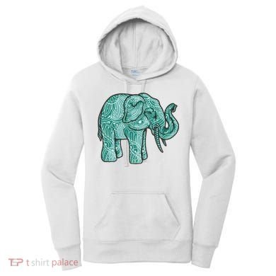 Elephant Mandala Cute Gift Women's Hoodie