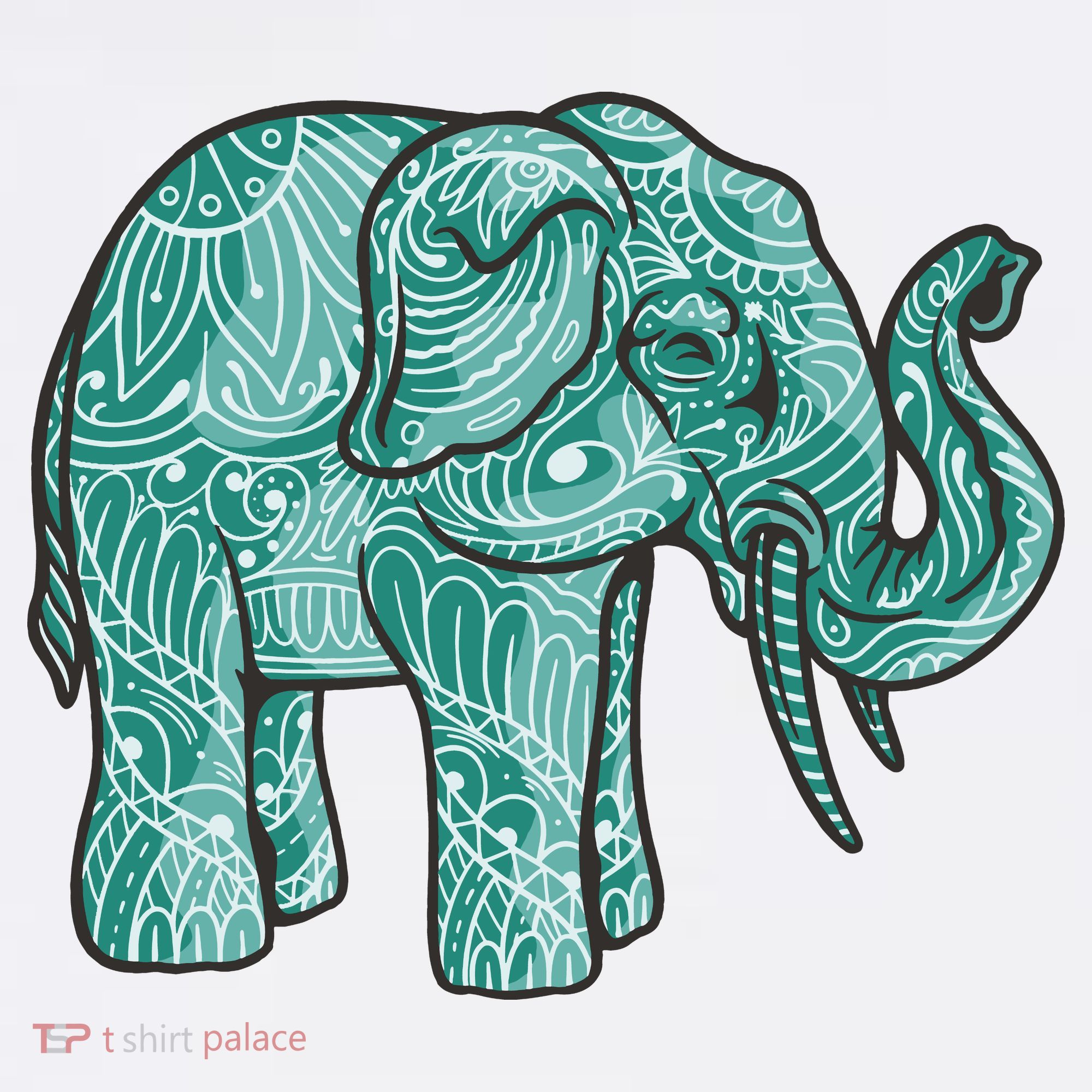 Elephant Mandala Cute Gift Women's Tank Top