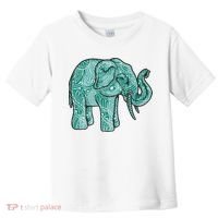 Elephant Mandala Cute Gift Toddler T-Shirt thumb 0