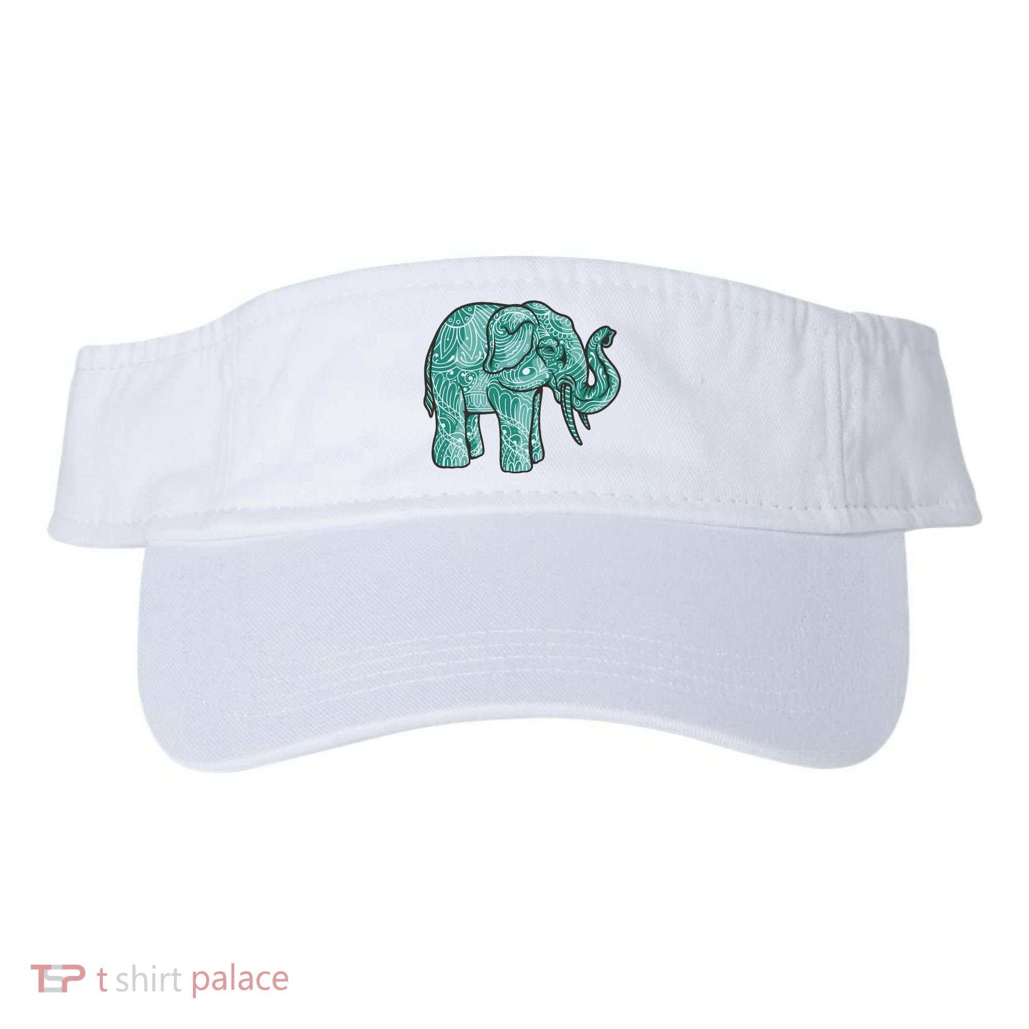 Elephant Mandala Cute Gift Visor