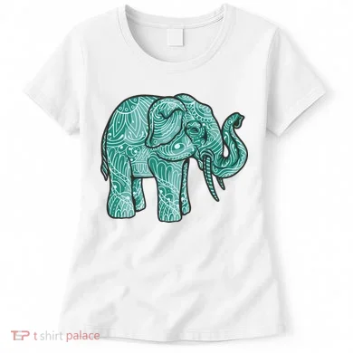 Elephant Mandala Cute Gift Women's T-Shirt