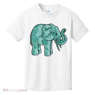 Elephant Mandala Cute Gift Kids T-Shirt