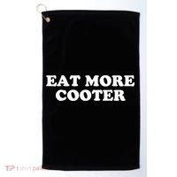Eat More Cooter Golf Towel thumb 0