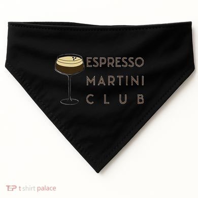 Espresso Martini Club USA-Made Doggie Bandana