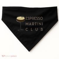 Espresso Martini Club USA-Made Doggie Bandana thumb 0