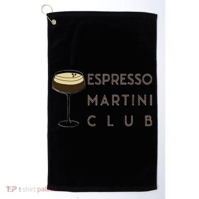 Espresso Martini Club Golf Towel