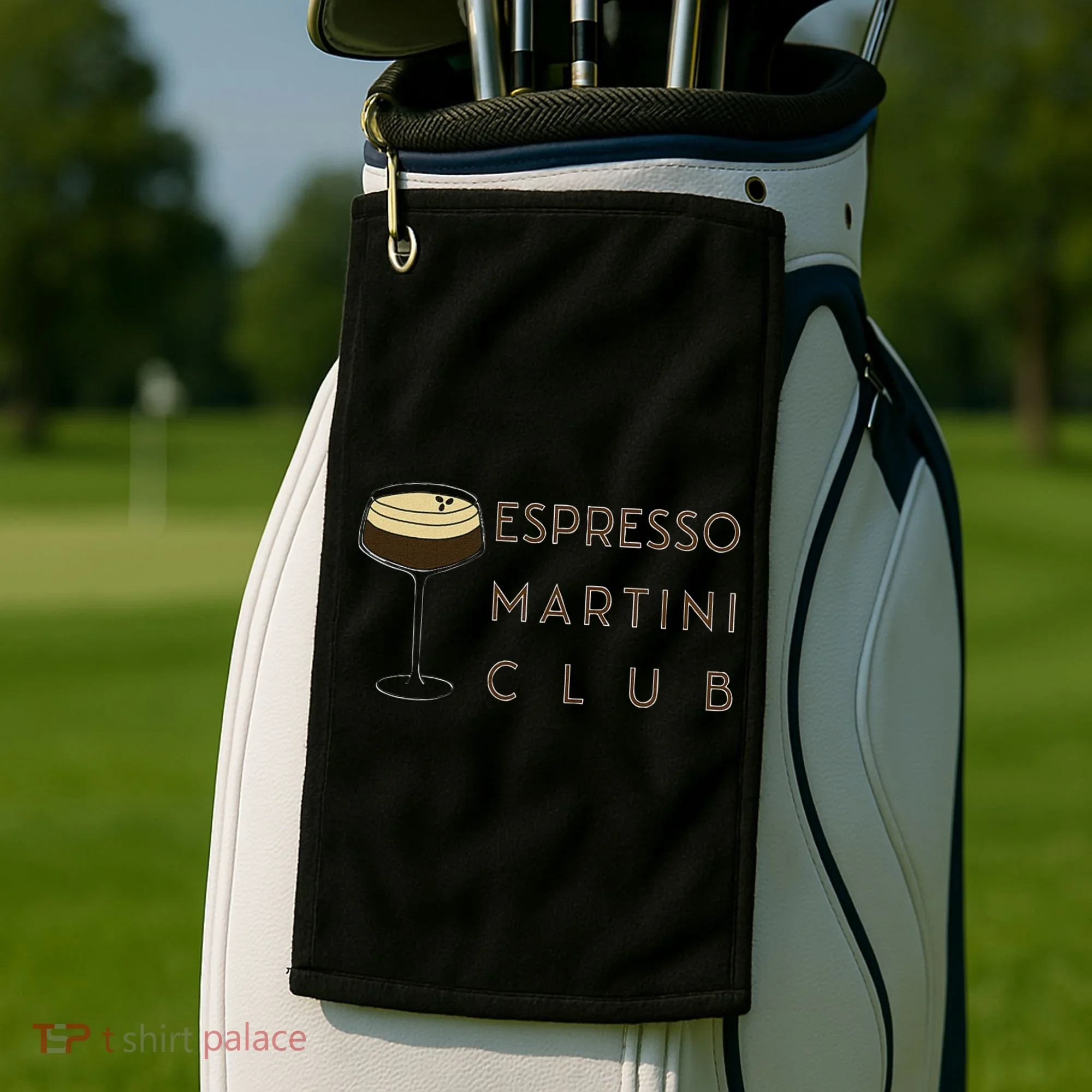 Espresso Martini Club Golf Towel