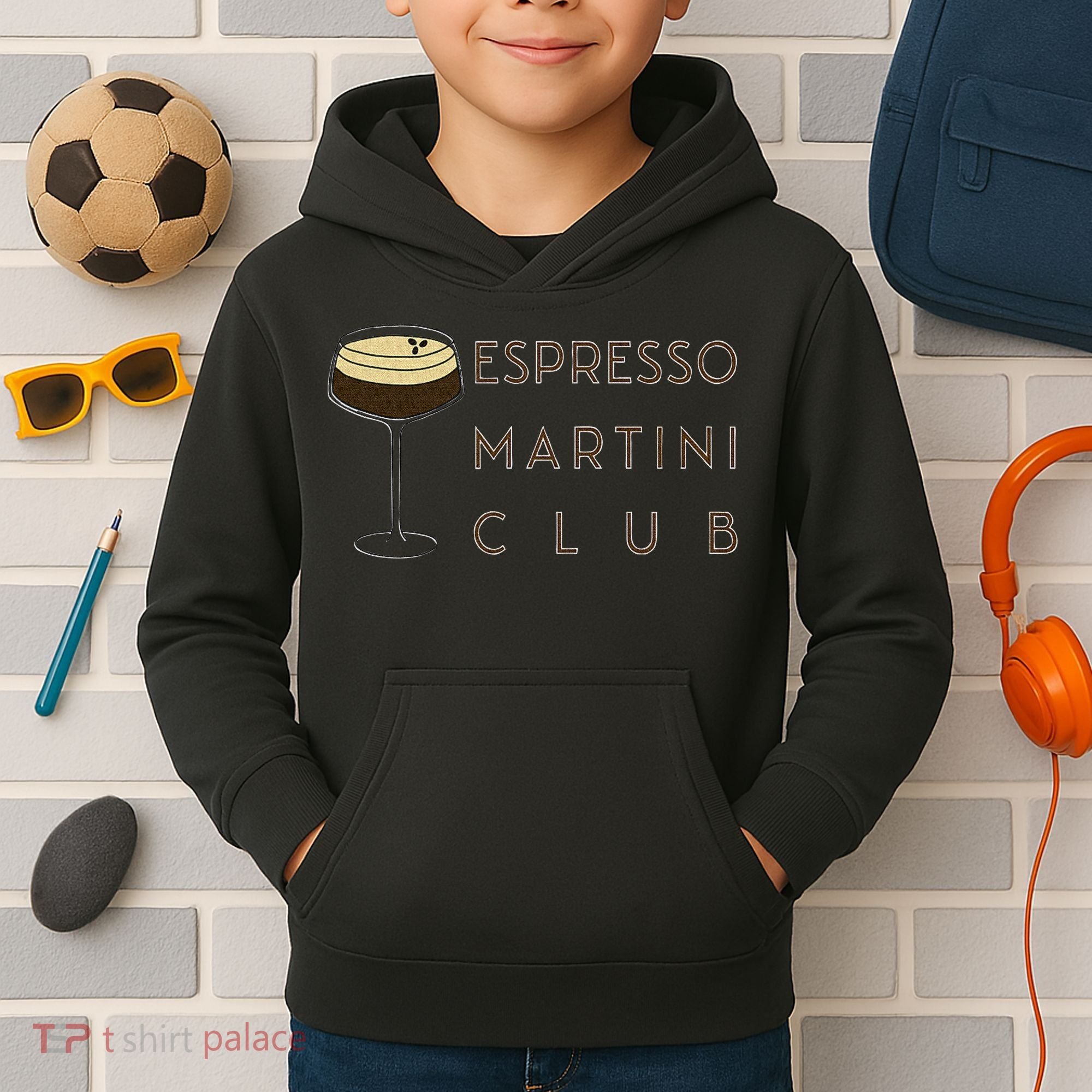 Espresso Martini Club Kids Hoodie