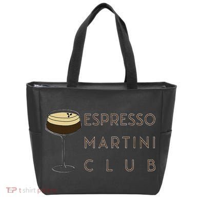 Espresso Martini Club Tote Bag