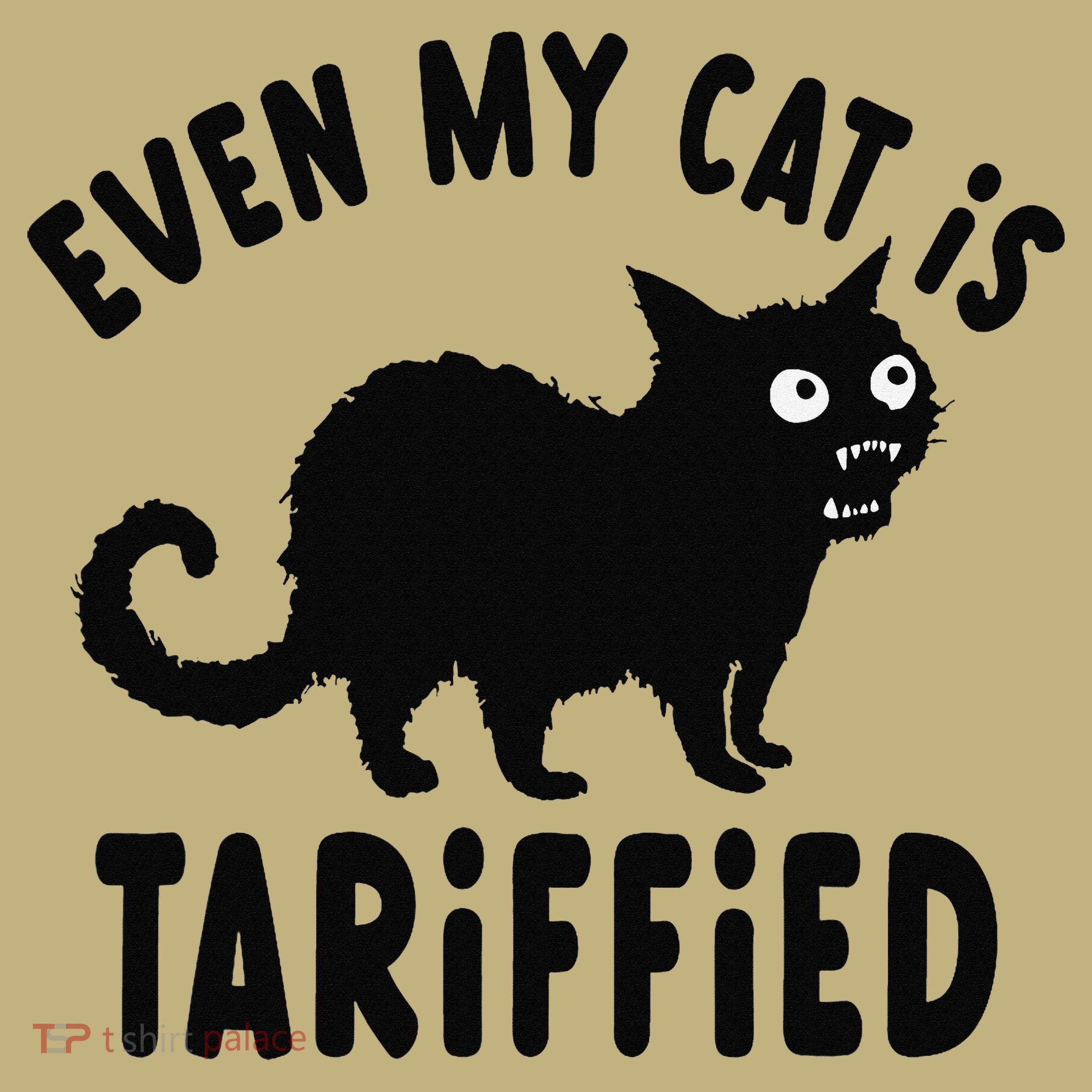 Even My Cat Is Terrified Funny Creepy Cat Face Scary Kitten Long Sleeve Shirt