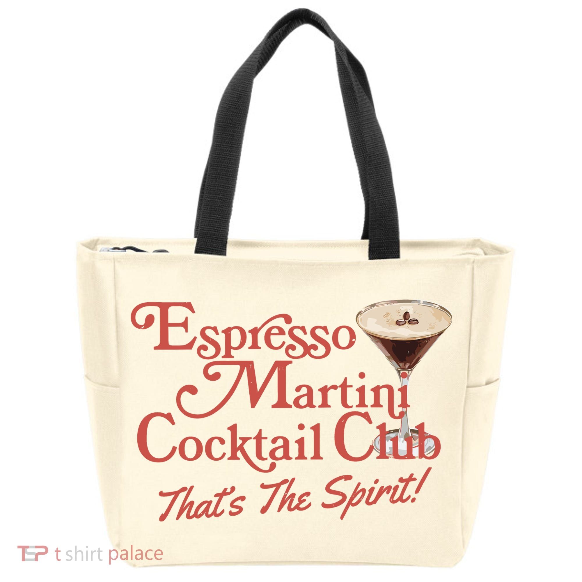 Espresso Martini Cocktail Club Tote Bag