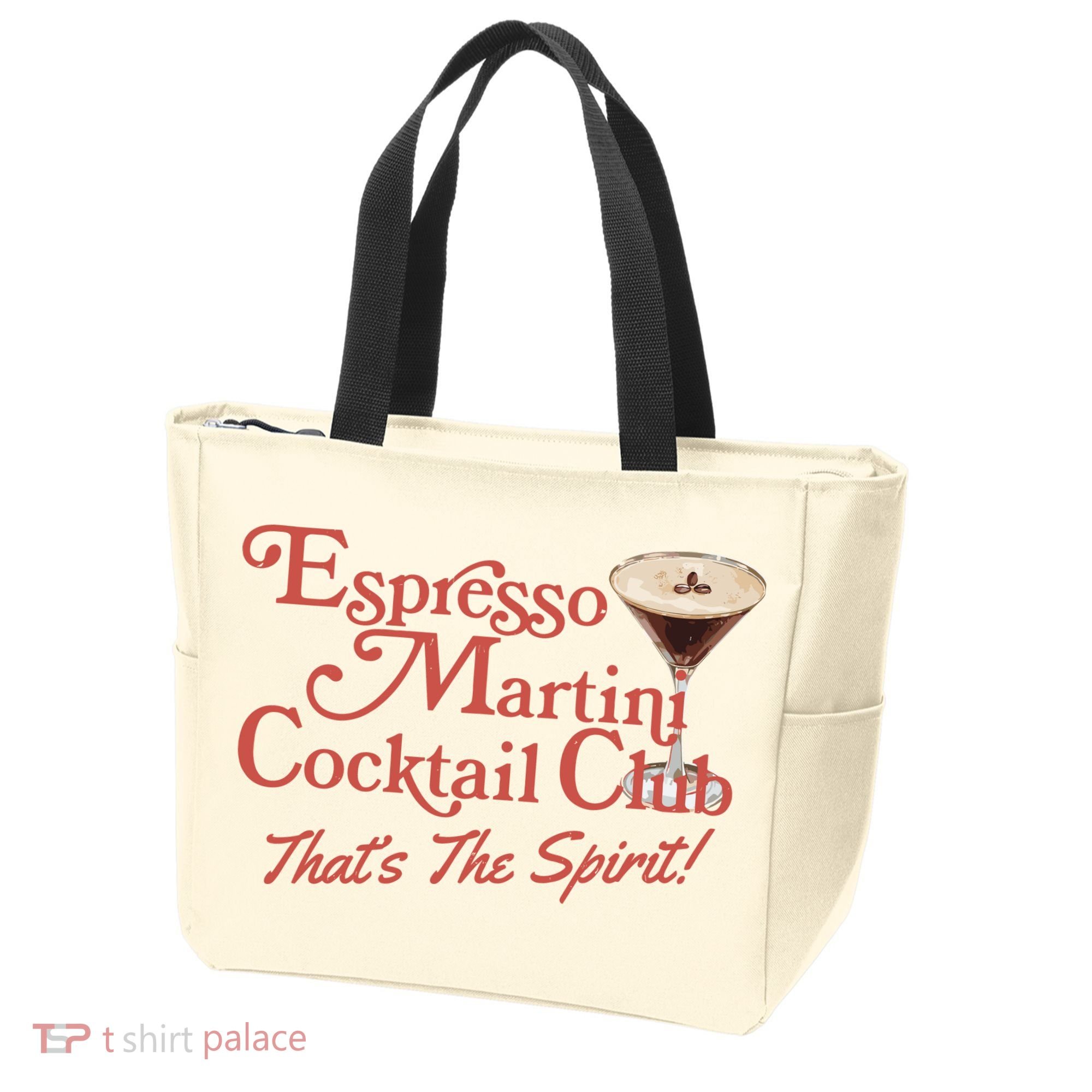 Espresso Martini Cocktail Club Tote Bag