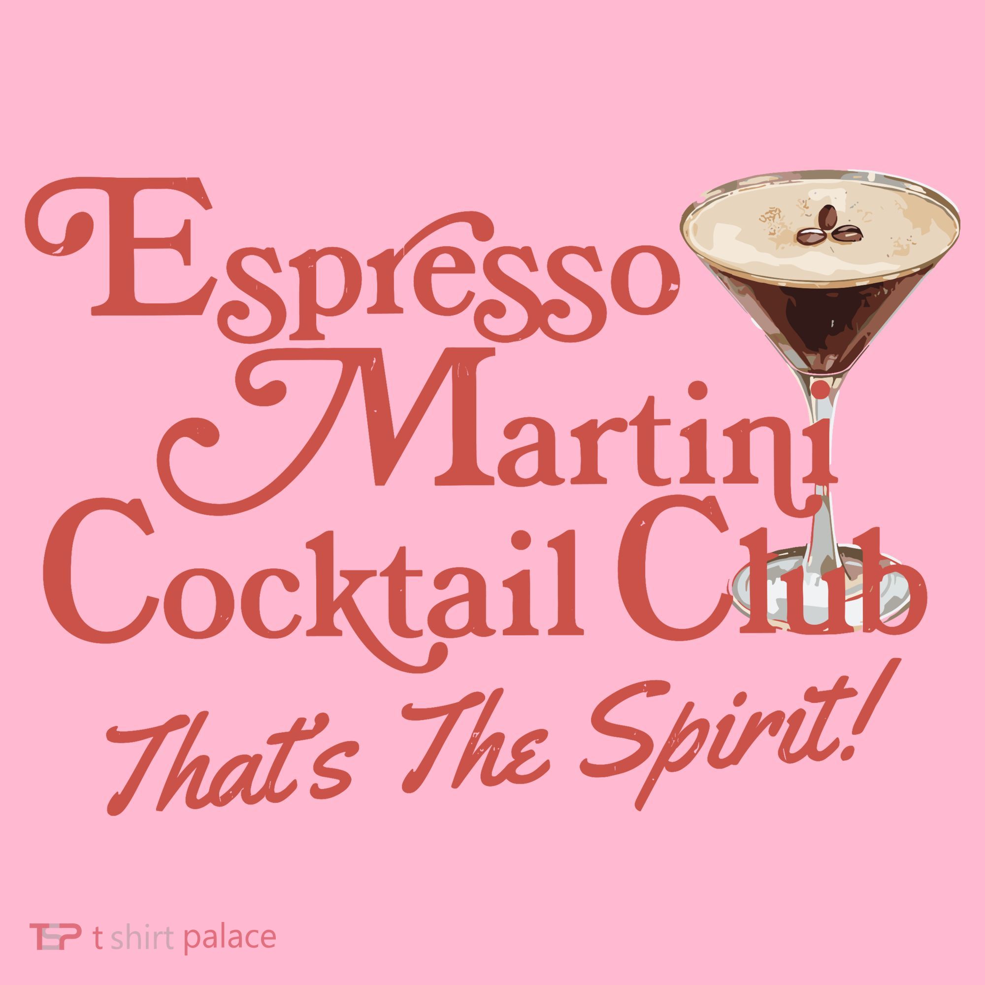 Espresso Martini Cocktail Club Coaster