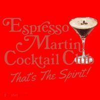 Espresso Martini Cocktail Club Santa Hat thumb 1
