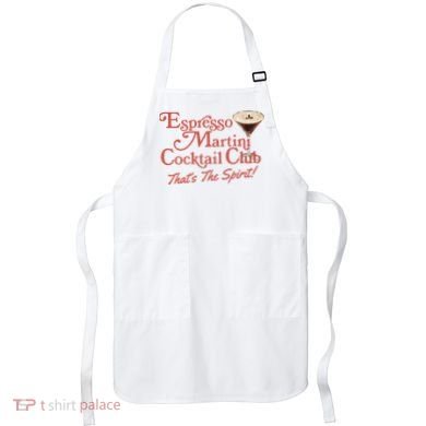 Espresso Martini Cocktail Club Apron