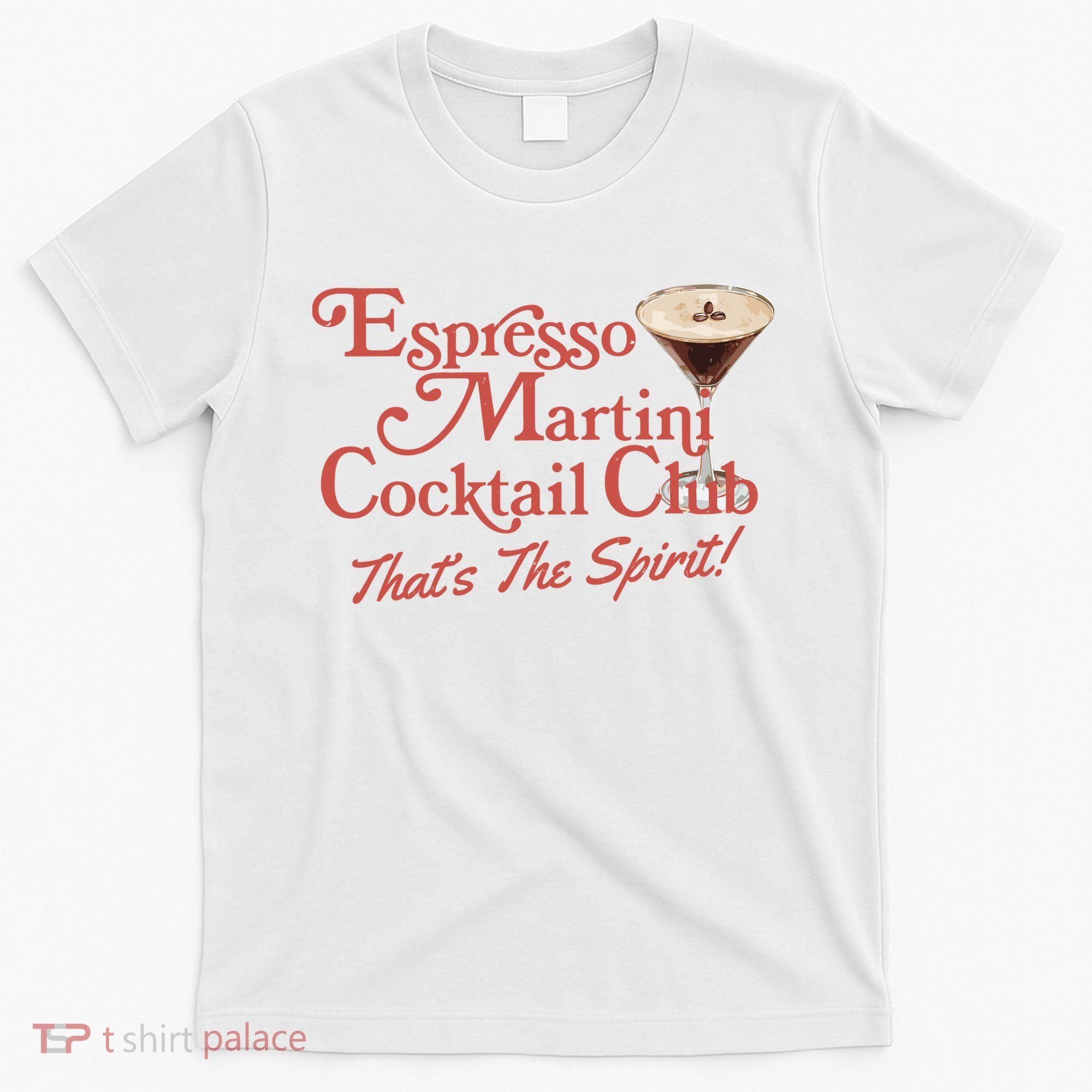 Espresso Martini Cocktail Club T-Shirt