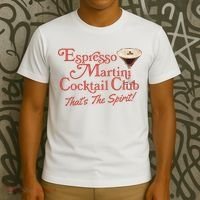 Espresso Martini Cocktail Club T-Shirt thumb 3