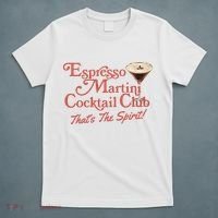 Espresso Martini Cocktail Club T-Shirt thumb 5