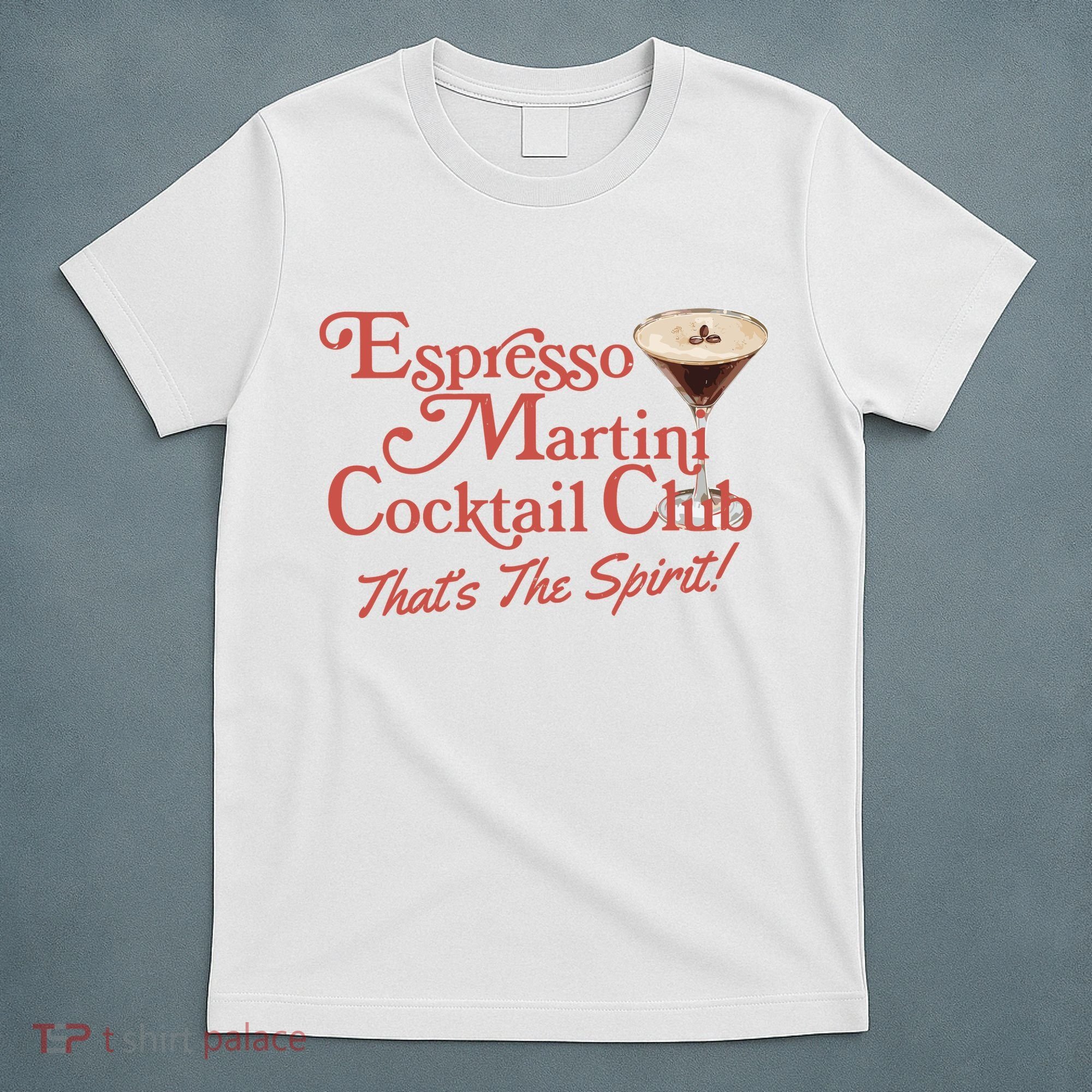 Espresso Martini Cocktail Club T-Shirt