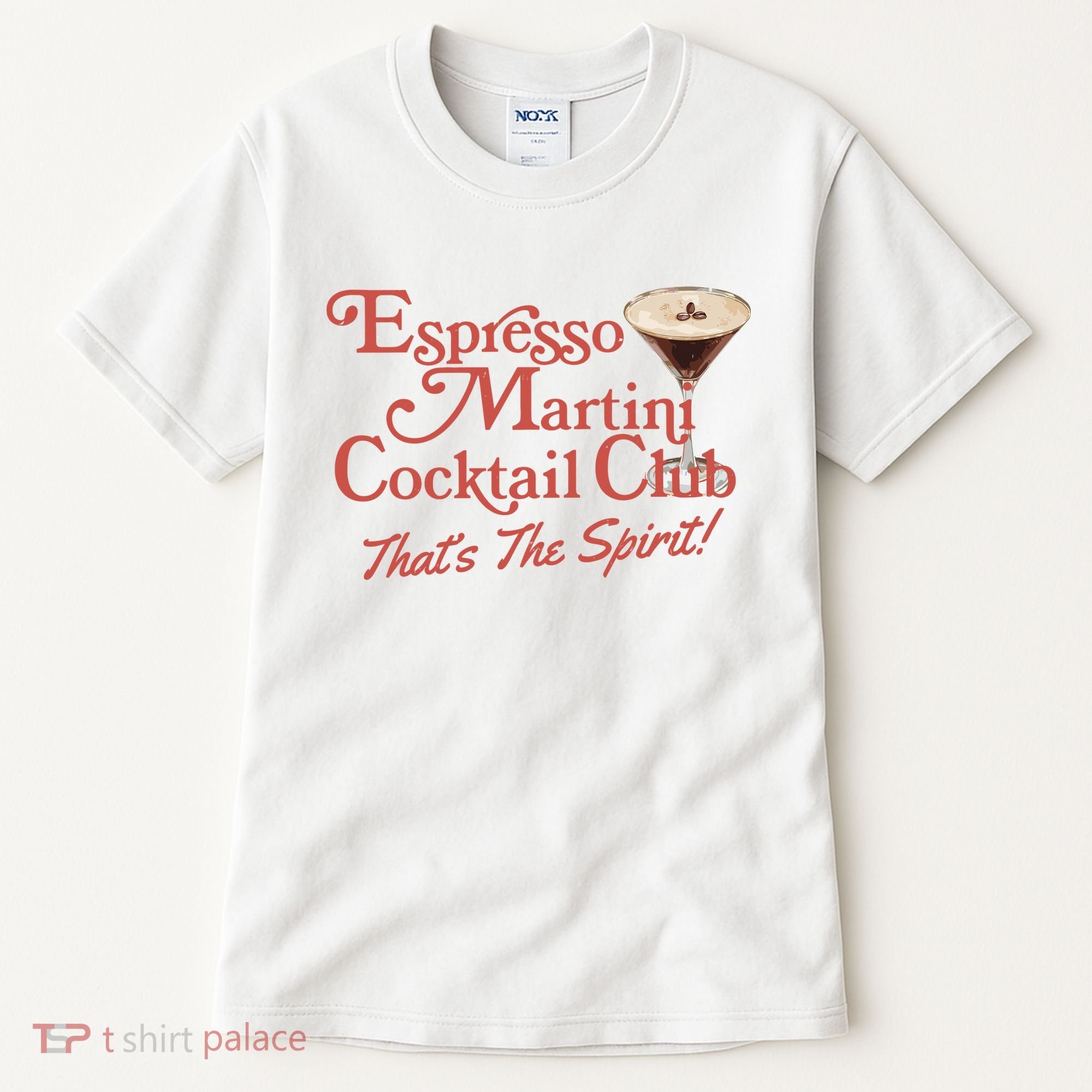 Espresso Martini Cocktail Club Tall T-Shirt