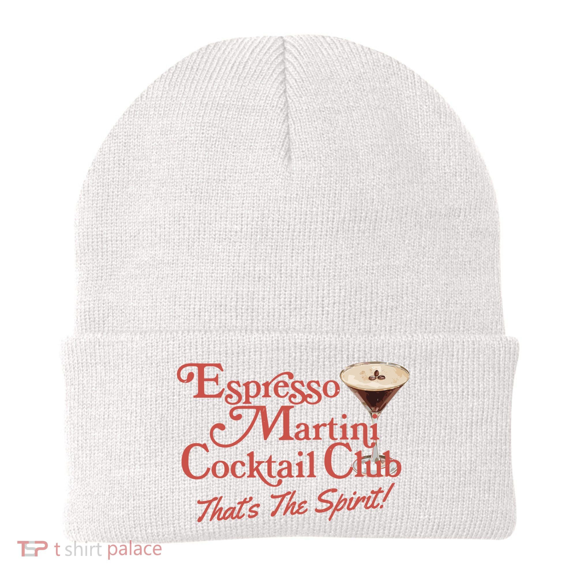 Espresso Martini Cocktail Club Beanie