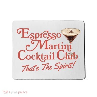 Espresso Martini Cocktail Club Mousepad