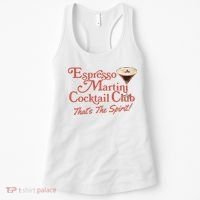 Espresso Martini Cocktail Club Women's Tank Top thumb 0