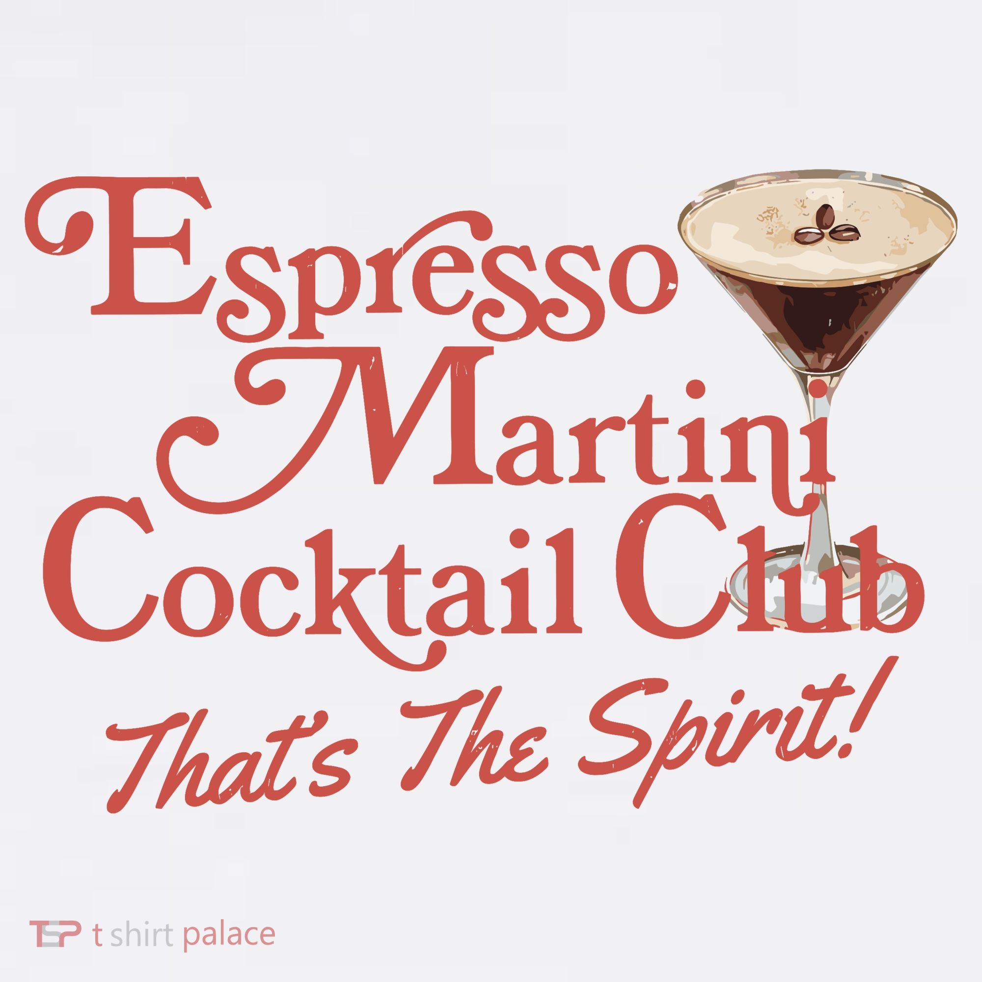 Espresso Martini Cocktail Club Golf Towel
