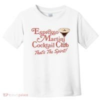 Espresso Martini Cocktail Club Toddler T-Shirt thumb 0