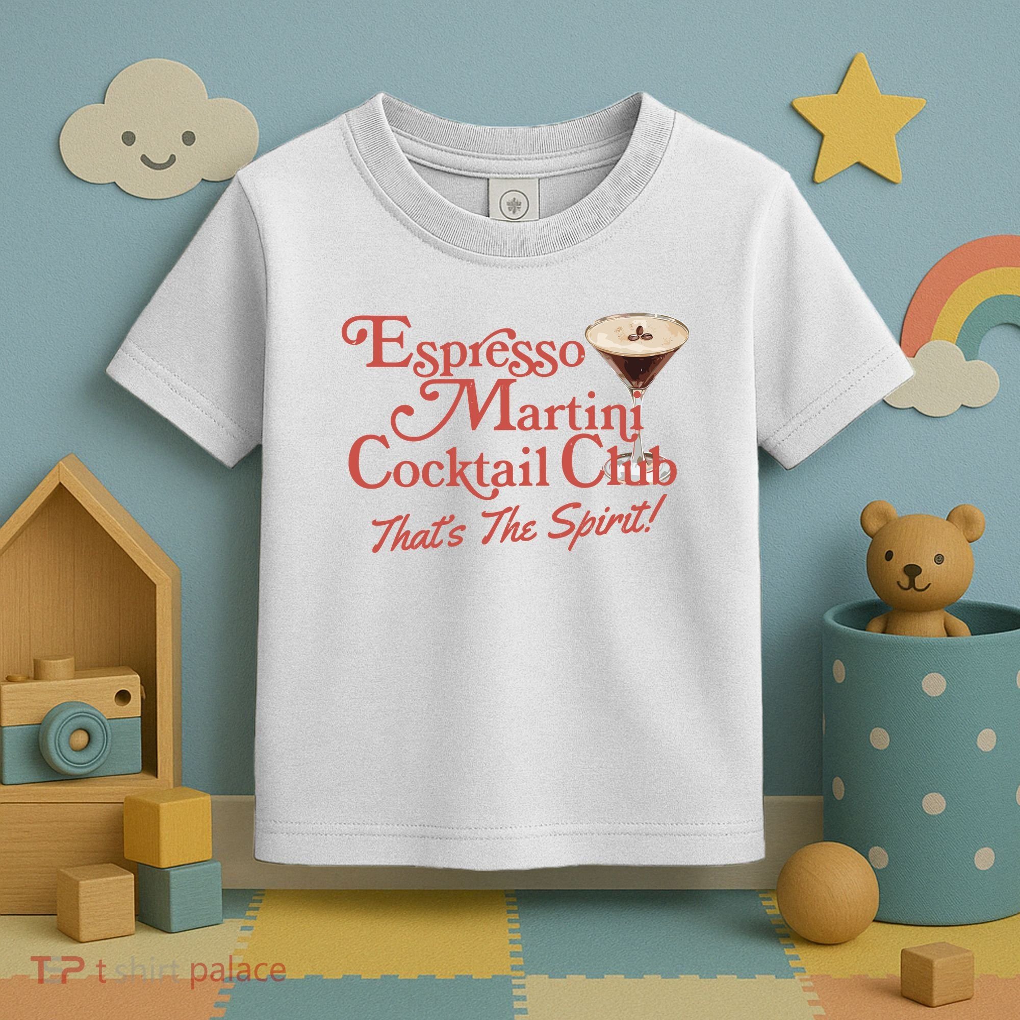 Espresso Martini Cocktail Club Toddler T-Shirt