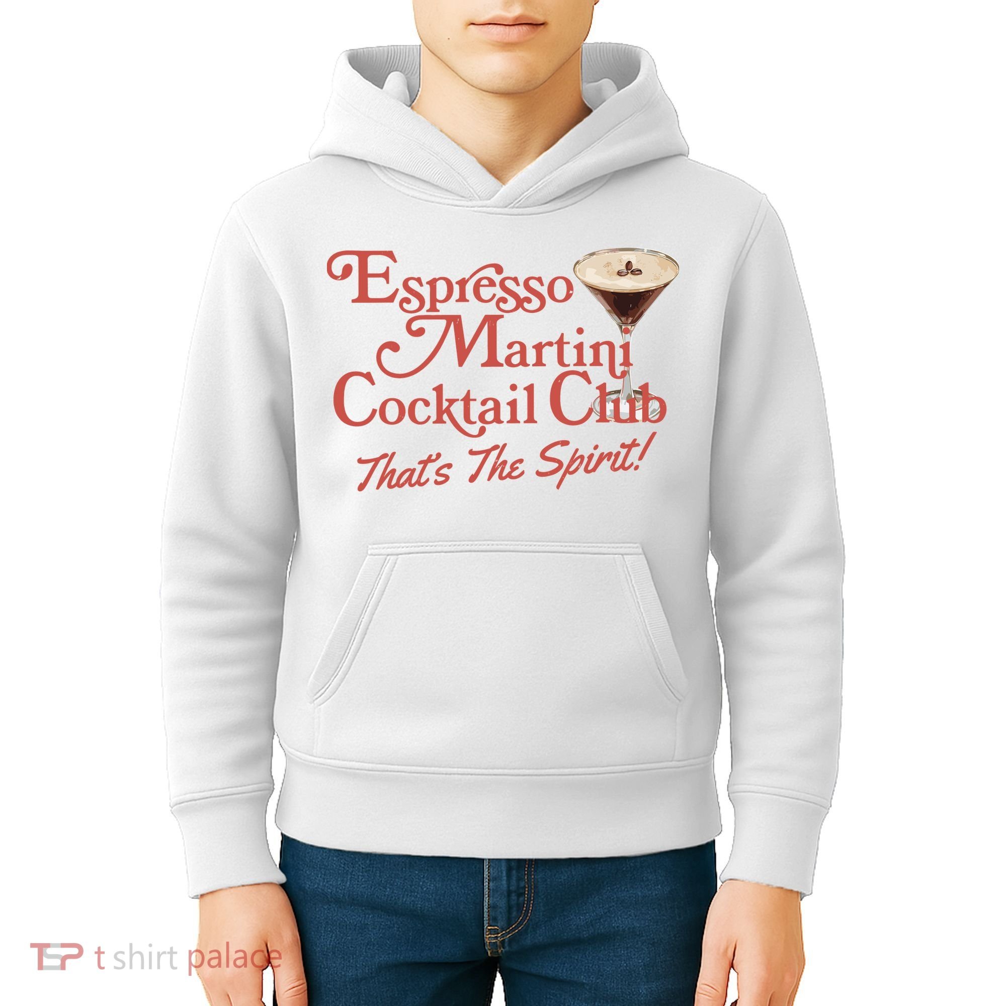 Espresso Martini Cocktail Club Kids Hoodie