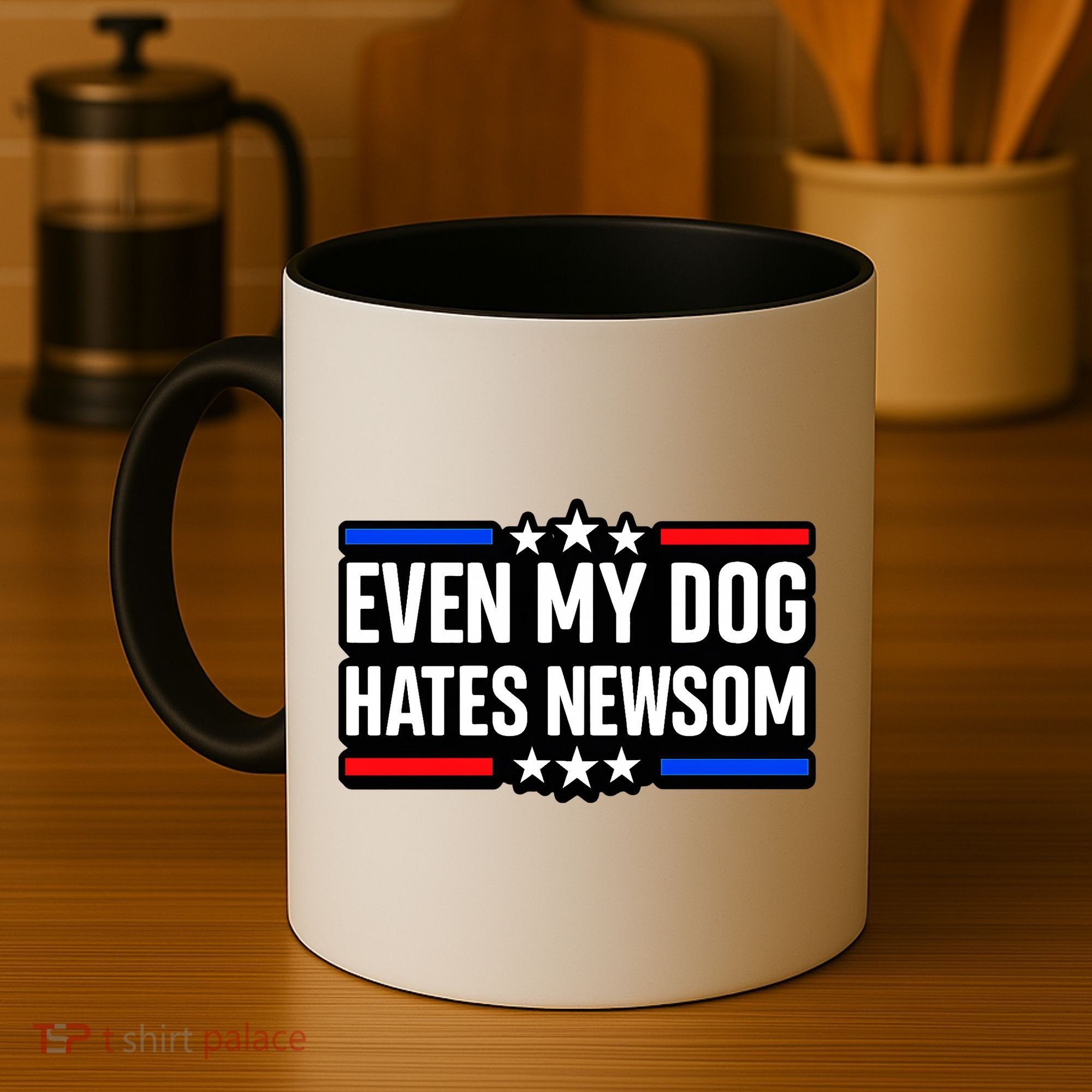 Even My Dog Hates Gavin Newsom Coffee Mug