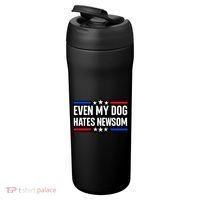 Even My Dog Hates Gavin Newsom 24oz Duet Stainless Steel Tumbler thumb 3