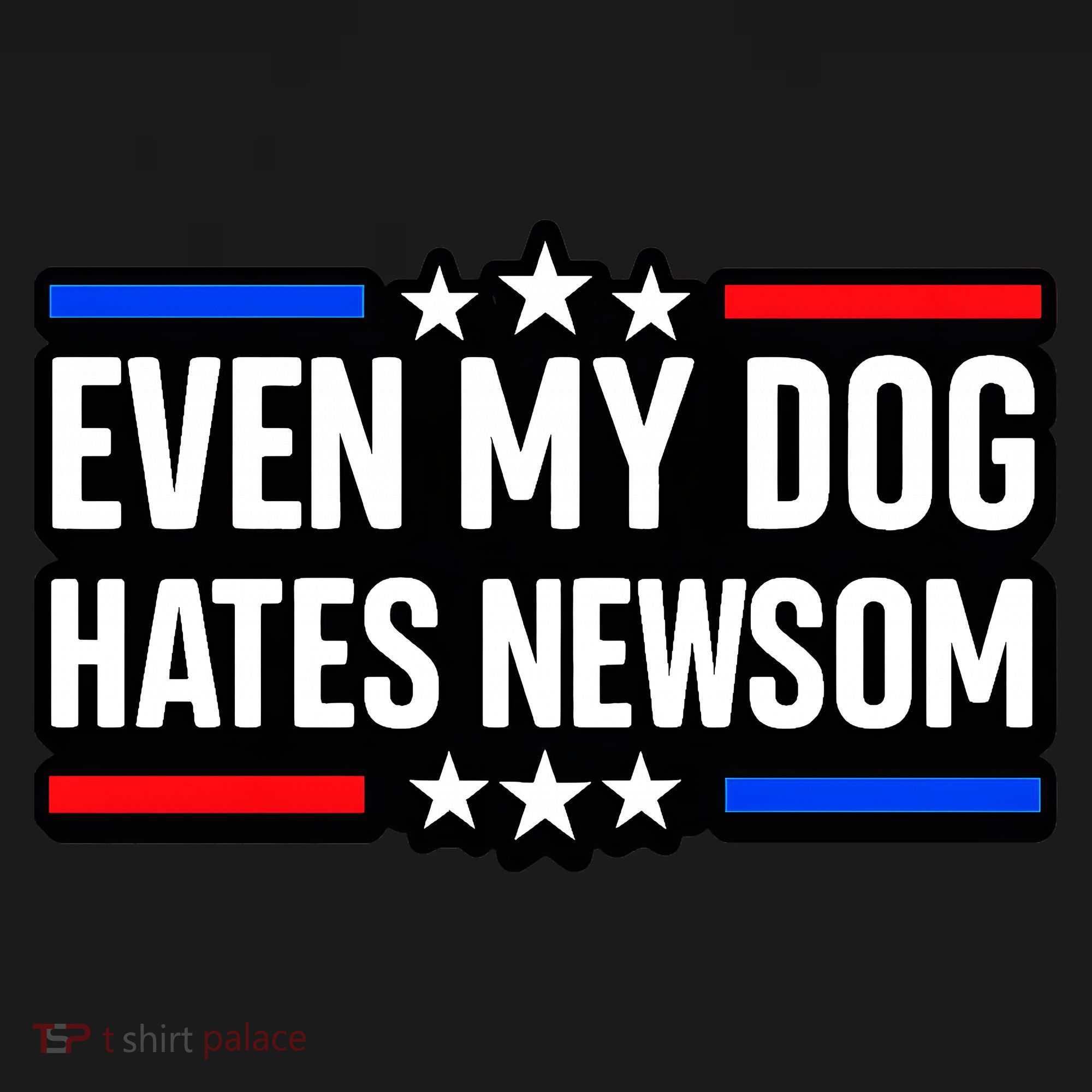 Even My Dog Hates Gavin Newsom Baby Bodysuit