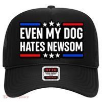 Even My Dog Hates Gavin Newsom Hat thumb 0