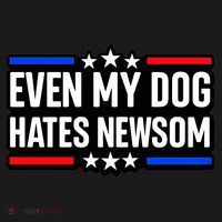 Even My Dog Hates Gavin Newsom Visor thumb 3