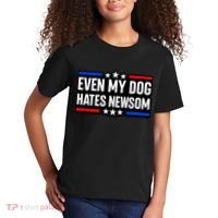 Even My Dog Hates Gavin Newsom Kids T-Shirt thumb 2