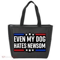 Even My Dog Hates Gavin Newsom Tote Bag thumb 0
