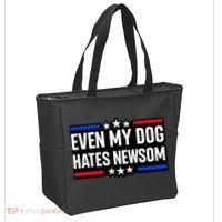 Even My Dog Hates Gavin Newsom Tote Bag thumb 2