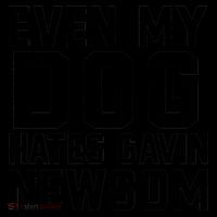 Even My Dog Hates Gavin Newsom Funny Politics Coffee Mug thumb 5