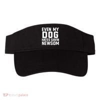 Even My Dog Hates Gavin Newsom Funny Politics Visor thumb 0