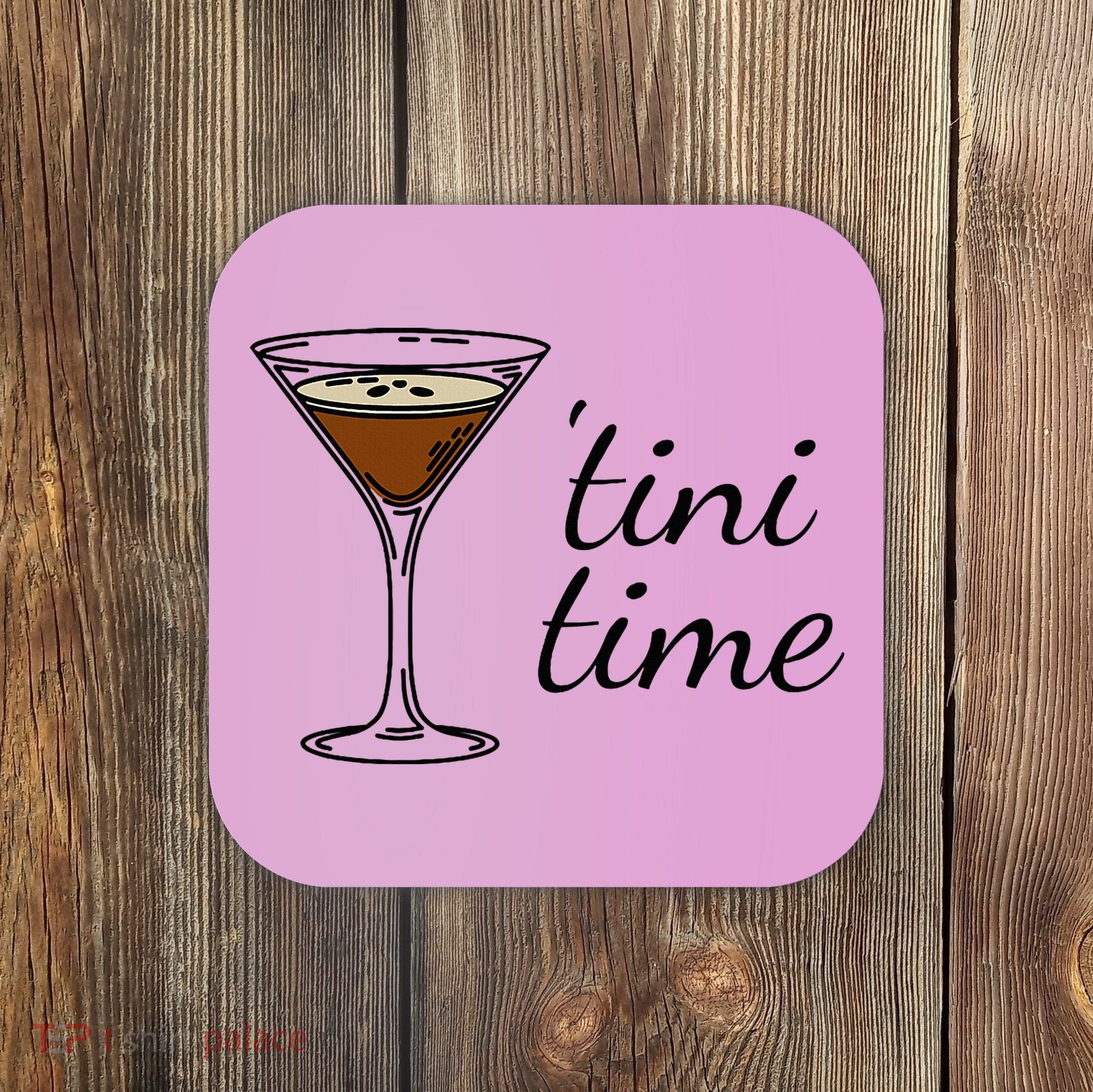 Espresso Martini Drinking Coffee Lovers Cocktail Bartender Coaster