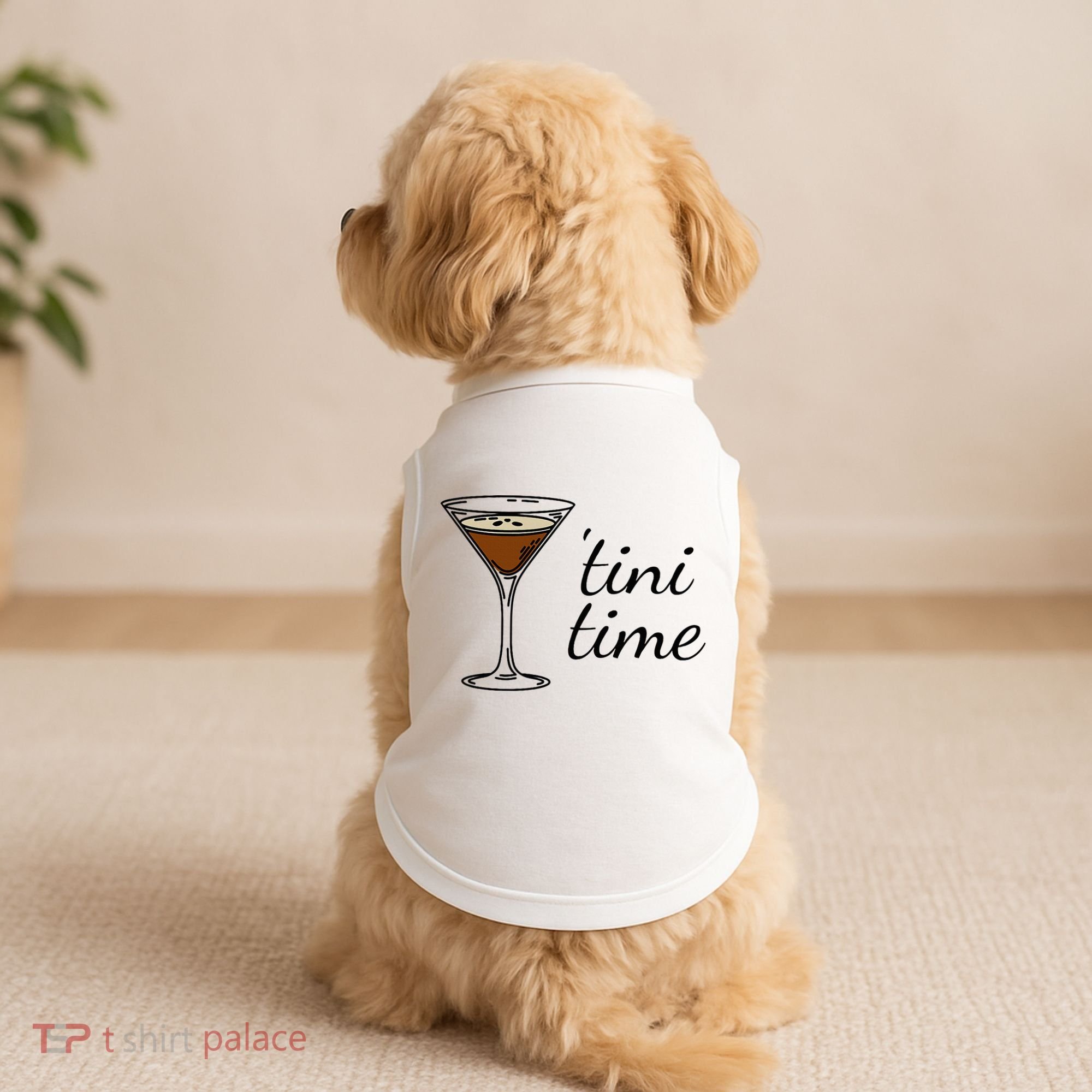 Espresso Martini Drinking Coffee Lovers Cocktail Bartender Doggie Tank