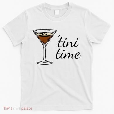 Espresso Martini Drinking Coffee Lovers Cocktail Bartender T-Shirt