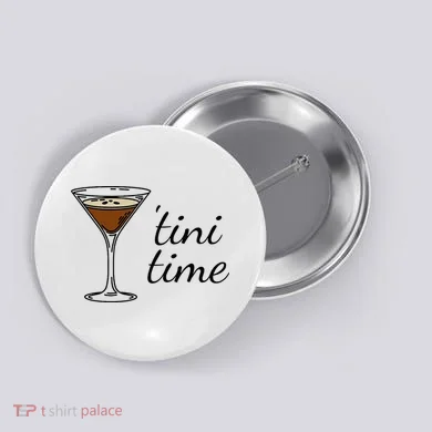 Espresso Martini Drinking Coffee Lovers Cocktail Bartender Button