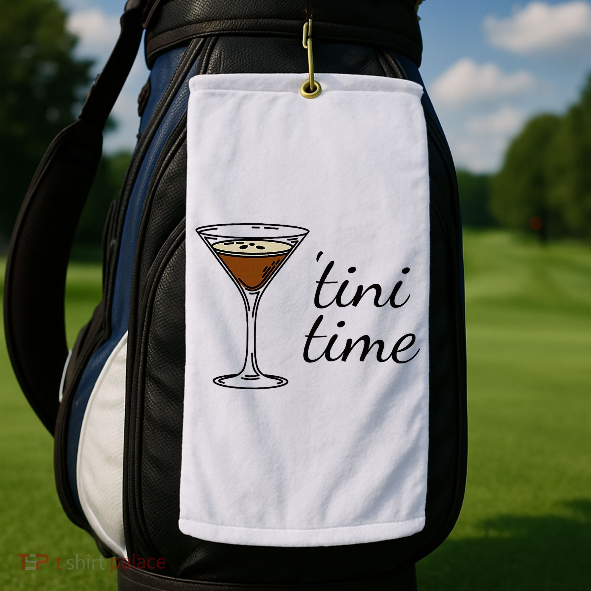 Espresso Martini Drinking Coffee Lovers Cocktail Bartender Golf Towel